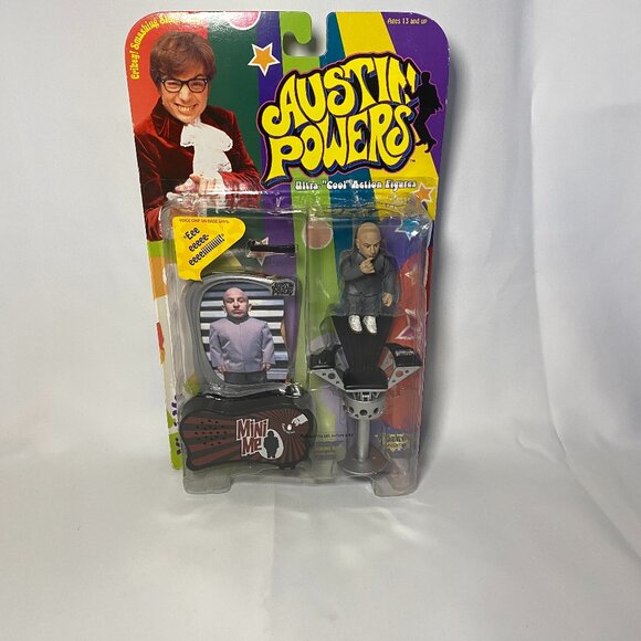 McFarlane Toys Austin Powers Mini Me Ultra-"Cool" Action Figure Vtg 1999 NIP - Picture 1 of 11